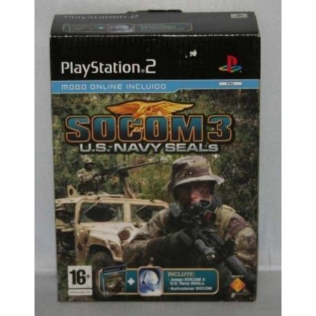 Socom 3 : Us Navy Seals + Head Set PS2