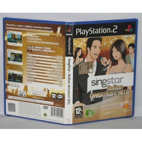 SingStar Italian Greatest Hits PS2