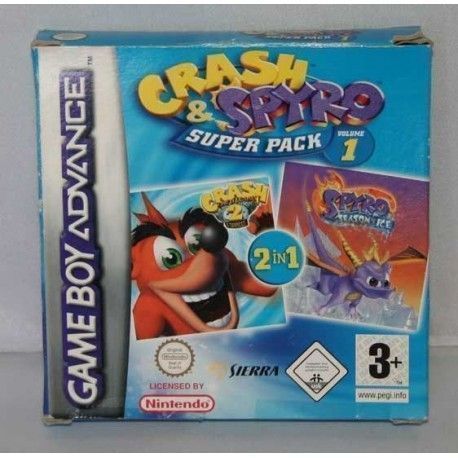 Crash & Spyro Super Pack Volume 1 GBA