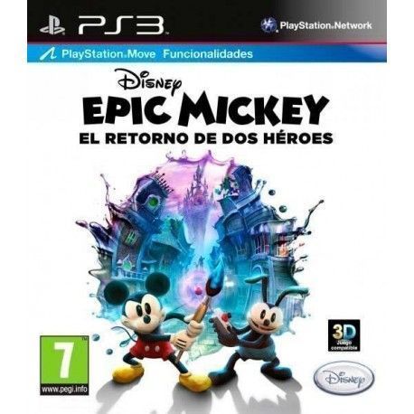 Epic Mickey el Retorno de Dos Héroes PS3