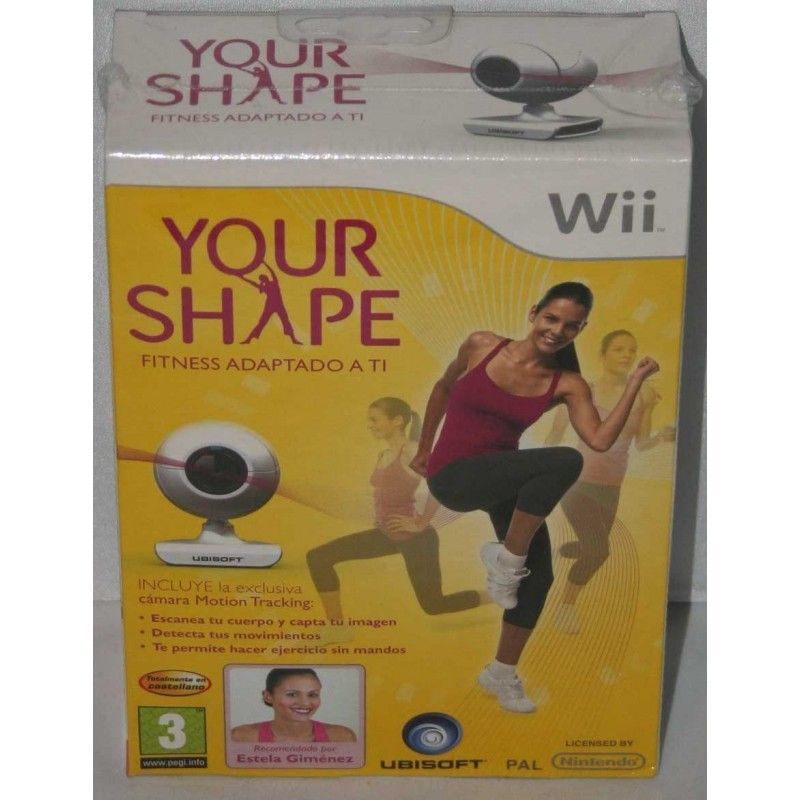 péndulo Poesía prototipo Comprar el videojuego Your Shape +Camara Motion Tracking Nintendo Wii