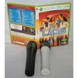 Lips + 2 micrófonos inalámbricos Xbox 360