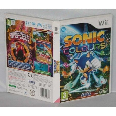 élite Ganar control Derecho Comprar el videojuego Sonic Colours para Nintendo Wii
