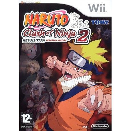 Naruto Clash of Ninja Revolution 2 European Version Wii