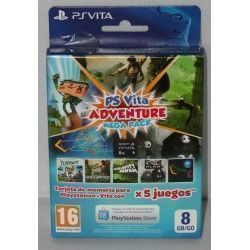 Tarjeta Memoria 8 Gb Adventure Mega Pack con 5 juegos